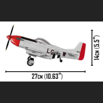 Mustang P-51D 265 Kl.Samolot - Top Gun